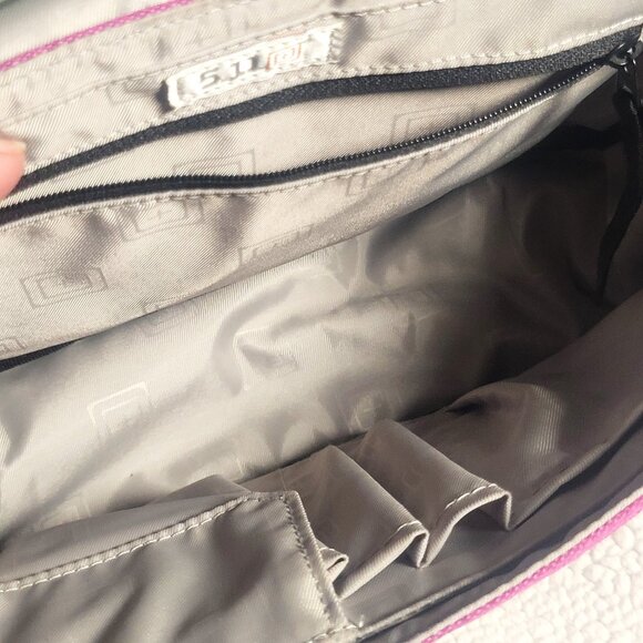 NWOT! VXI Charlotte Black/Pink Conceal & Carry Crossbody Utility Bag - Picture 10 of 15